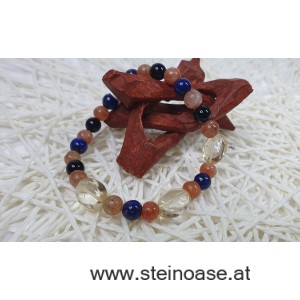 'Selbstbewusstsein, Optimismus...' Armband  Gr.S
